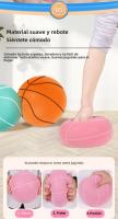 Balón De Bаскеtbalл Silencioso PU Para Niños Juguete Elástico Para Interior Sin Número 5 Y 7 Marca NoEnName_Null Origen China - details 3