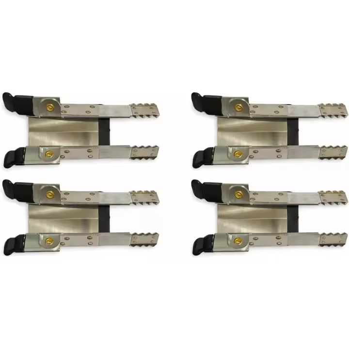 FERPASA® - Pinzas para Bloqueo de Persianas, Cierre Antirrobo para Persianas de Acero Inoxidable. Resistencia, Robustez y Seguridad para su Hogar. Packs de 2, 4, 6 y 10 uds. (4 Uds. Bolsa) - 1