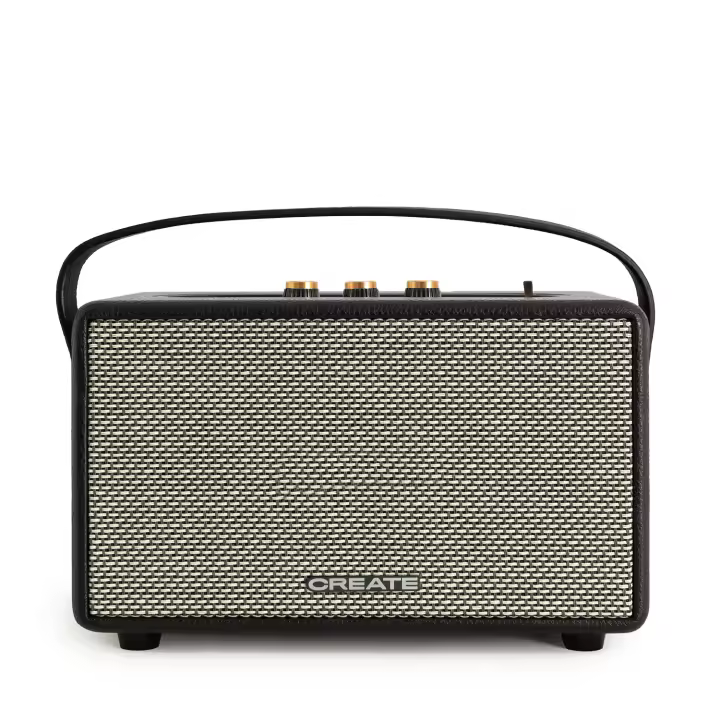 CREATE - Altavoz portátil con Bluetooth, USB y AUX - SPEAKER RETRO - 1