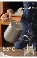 Hervidor Eléctrico 800ml Con Cuello De Ganso Y Control De Temperatura Para Café Manual 1000W Calentamiento Rápido 110V/220V Teapot Inteligente - details 5