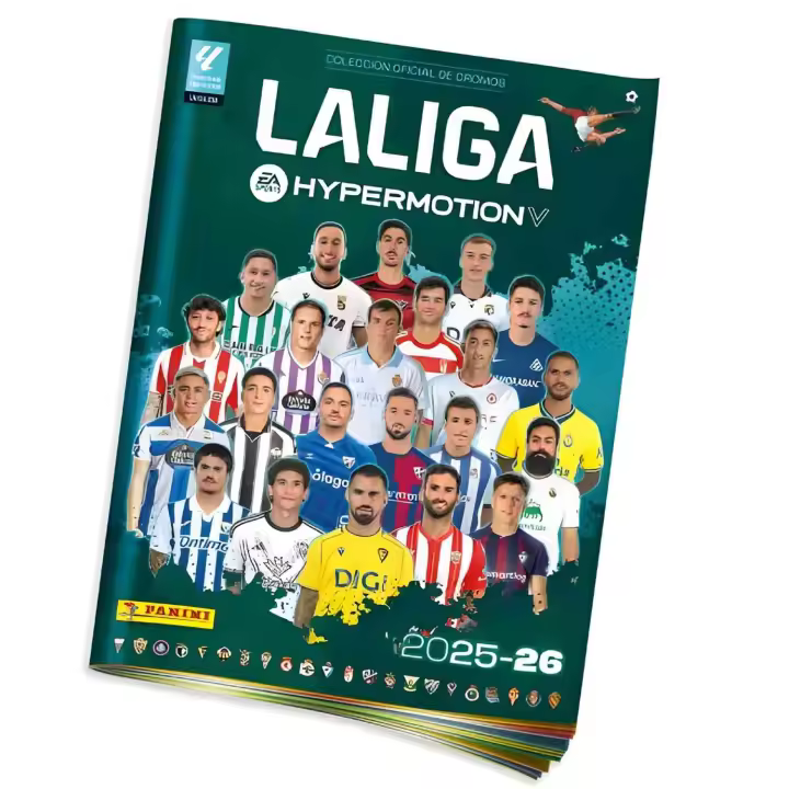 Panini Pack Álbum + 4 Sobres Cromos Liga Hypermotion 2025/26 Panini - 1