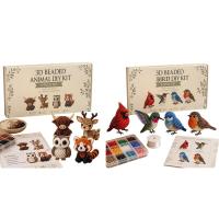 Kit De Artesanía De Perlas De Colores Vibrantes Con Bird Y Animales Para Decoración De Hogar Y Joyería Hecho Para Adultos - details 14