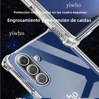 Funda Transparente Para Samsung Galaxy A17 5G Cubierta Trasera Clara Protectora De Vidrio Compatible Con Modelos A16 A26 A36 A56 5G - details 1
