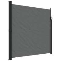 vidaXL Toldo lateral retráctil 200x500 cm Color Negro, Crema, Azul - details 9