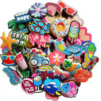 10-100Pcs Encantos De Zapatos Para Verano Accesorios Para Decorar Zapatos Y Llaveros De Playa Bolsos De Playa Hechos De PVC - details 0