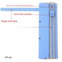 Cortadora De Fotos Precision Popular Moda A4/A5 Para Scrapbook Máquina De Corte Ligera Con Tapete De Medición Herramienta De Oficina Y Cultura - details 3