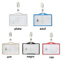 Nueva Funda De Tarjeta De Identificación Para Médicos Y Enfermeras Con Clip Reemplazable De Metal Para Trabajo Y Banco Estilo Inglés Sin Genero - details 2
