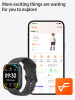 Reloj Inteligente Hombre Mujer, 1.83" Pantalla IP68 Alexa, Monitoreo Salud 24/7, 100 Modos Deporte, Bluetooth Llamadas, Compatible Android iOS - details 10