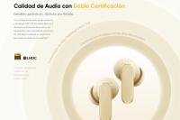 Auriculares - realme Buds Air 8, Maestro del Sonido AI, 3 micrófonos por auricular, Bluetooth 5.4, IP55, Batería 62mAh (auricular)/530mAh (estuche), Autonomía 14h/58h | Sonido alta resolución, Latencia ultra baja - details 8