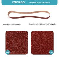 Banda Sándwich De Torno Para Amoladora De Ángulo Modificada Máquina De Amolado Para Modelos 100 115 125 Ideal Para Madera/Metales Pintura Y Laminado - details 4