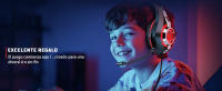 Cascos Gaming para Ps5 Ps4 PC, Auriculares Gaming con Micrófono de Cancelación de Ruido Sonido EstéReo 3D 50 mm Drivers, 90° Orejeras Giratorias para Switch Xbox Teléfono PortáTil - details 9