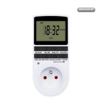 Interruptor De Tiempo Digital Electrónico Programable 12/24 Horas Enchufe De Control De Tiempo Para Cocina Compatible Con EU UK US AU FR Plug 220V - details 13