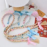 Cinta De Princesa Elsa Tejida Estilo Tangled Para Niñas Accesorio De Peluquería Disfraz De Princesa Rapunzel Hoop De Pelo Para Niños - details 3