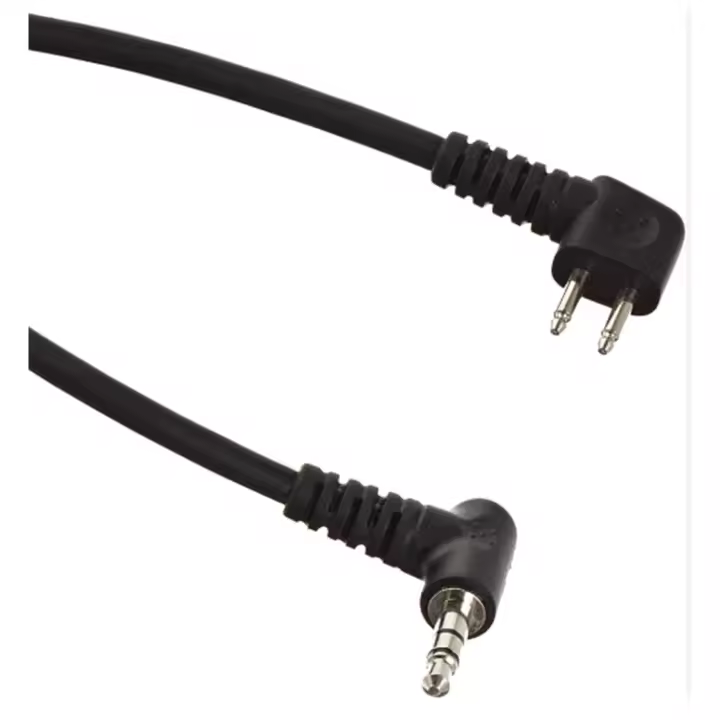 Peltor FL6N Cable de entrada de audio, conector estéreo de 3,5 mm, Compatible con Sporttacson compatibles con las orejeras SportTac y ComTac XPI. - 1
