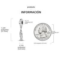 Encantos De Viaje Para Café Plata Charms Para Perros Y Gatos Corazón De Cuentas Adecuados Para Pulsera Original DIY Tendencia Clásica Vintage Romántica - details 503