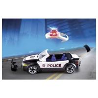 Policía vehículo Playmobil (5673) City Action con 2 figuras coche con policías - details 4