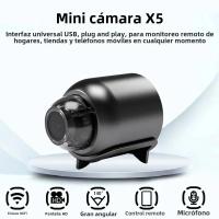 Cámara De Seguridad Inalámbrica 1080P X5 Con Visión Nocturna Y Detección De Movimiento Cámara Mini Para Monitoreo De Hogar Inteligente - details 0