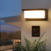 Lámpara De Pared LED Impermeable Para Exterior Iluminación De Jardín Y Villa Moderna Para Balcón Material ABS - details 5