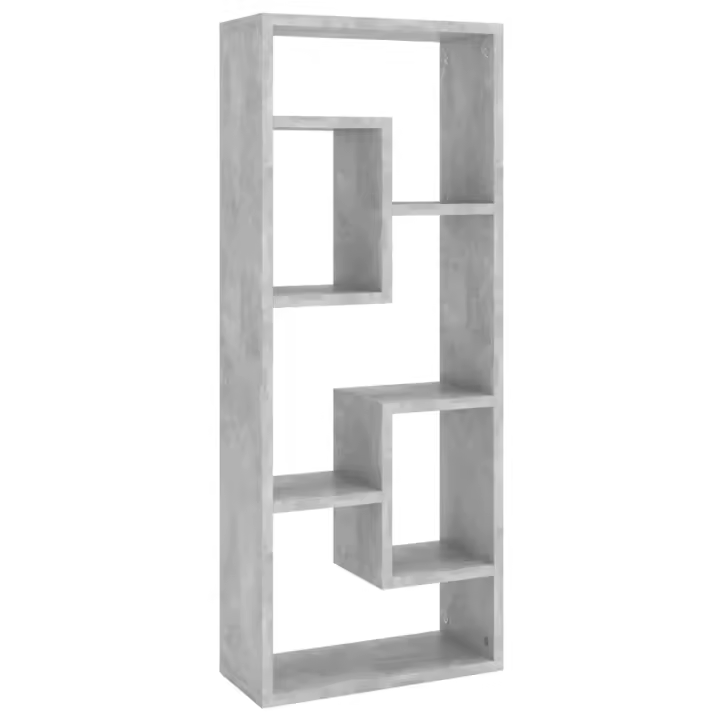Vidaxl Estantería de Pared Contrachapada 36x16x90 Cm Blanco - 1