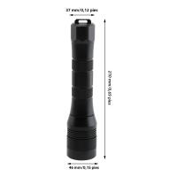 BORUiT DIV01 Linterna Submarina LED Impermeable IP68 1050LM Para Escuba Diving 150m Luz De Diversión Submarina Con Material De Aluminio - details 4