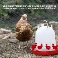 Copa Automática Para Pollos Y Pato Plástico Fábrica De Granjas Agua Copo De Nieve Instalación Fácil Alimentador De Pollos - details 3