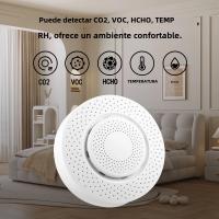 Monitor De Calidad Del Aire Inteligente WiFi Tuya Con Sensor De Formaldehído VOC CO2 Temperatura Humedad Para Escena Doméstica - details 0