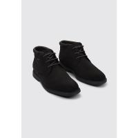 Geox U BRAYDEN 2FIT ABX D Botines Planos Hombre Negro - details 1