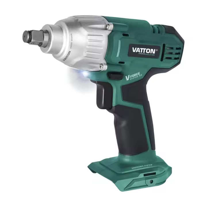 Llave de Impacto Vatton 20V – 220Nm, 3400 IPM, 2950 RPM, Luz LED – Sin batería - 1
