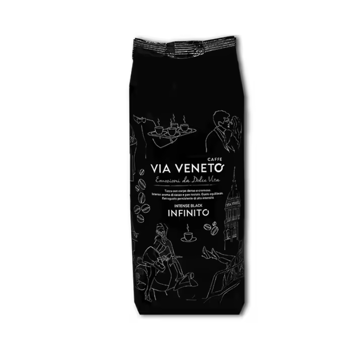 Caffè in grani Via Veneto miscela infinito 500 gr - 1
