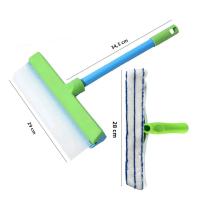 Kit De Limpieza De Ventanas Reutilizable Multifuncional Escáner Resistente Al Desgaste Microfibra Mopa Para Ducha Espejo Puerta Coche - details 7