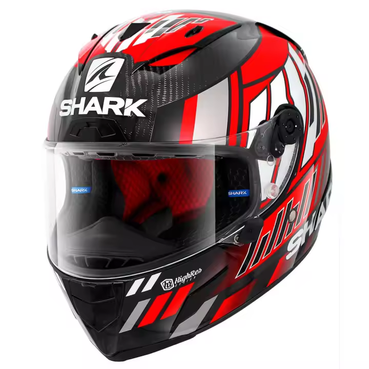 Casco Integral Shark Race-R PRO Carbon Zarco Speedblock Red White - 1
