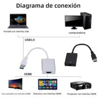 Adaptador De Video Y Audio HD 1080P USB 3.0 a HDMI Para PC Portátil Windows Proyector HDTV Cable Portátil Compatible Con USB 3.0 - details 1