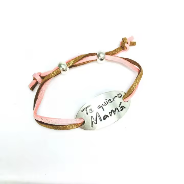Pulsera Te quiero Mamá Antracita Raíz Regalos Regalos para Madres Inicio Complementos Pulseras DÍA DE LA MADRE DÍA DE LA MADRE Antracita - 1