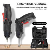 Set De Herramientas Eléctricas Recargables 47PCS 3.6v Para Mantenimiento Doméstico Y Reparación Con Batería De Litio - details 1