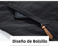 Chaqueta De Corrida Para Hombres Impermeable Y a La Viento Con Capucha Ligera Y Transpirable Ropa De Escalada Y Pesca - details 20