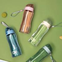 Botella De Agua Plástica Con Tapa Para Beber Portátil Taza De Deporte Para Café Y Té Herramientas De Cocina Botella De Agua Para Niños Para Escuela - details 8