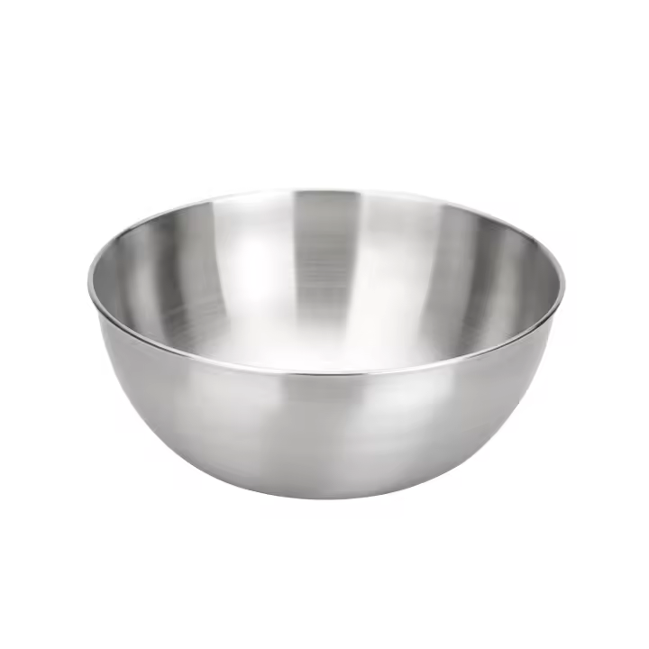 IBILI Bistrot - Bol Redondo de Ø14 cm en Acero Inoxidable con Base Plana - 1
