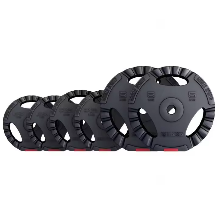 Disco de Pesas de Plástico con Triple Agarre 1,25 - 15 kg - 1