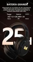 Auriculares Bluetooth Monster N21 Con Micrófono Y Reducción De Ruido De Llamada Bass Potente Over-Ear Inalámbricos Con Micrófono - details 5