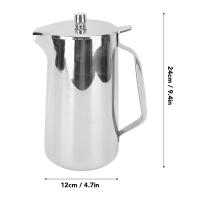 Cacerola De Acero Inoxidable Para Agua Fría De 2L Con Mango Ergonómico Juguete De Bebida Fría Tetera De Café - details 2