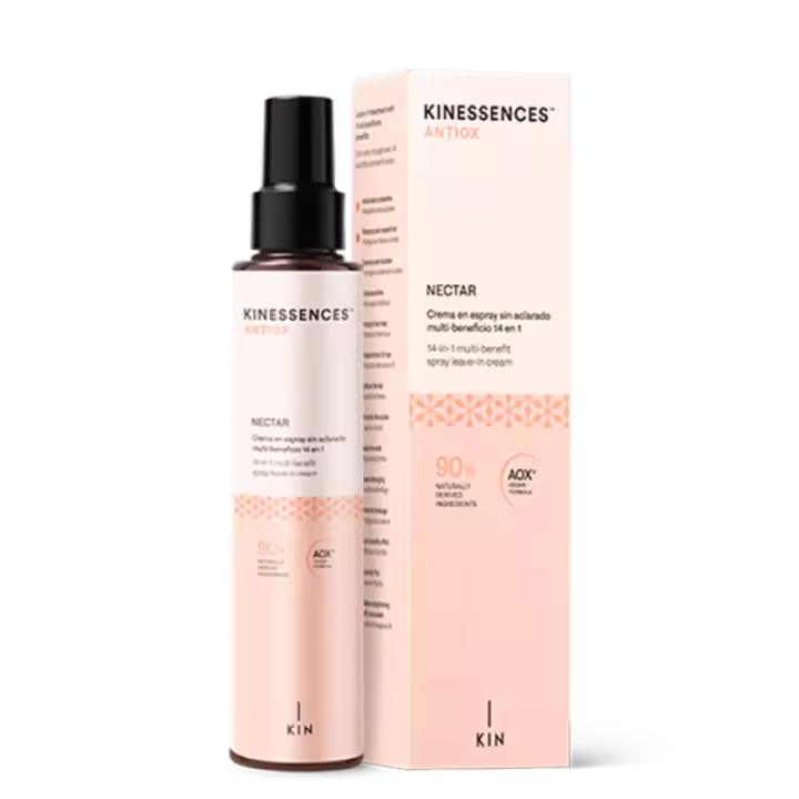 Kin Cosmetics Kinessences Antiox Nectar - Crema Sin Aclarado 14 en 1 para Cabello con Antioxidantes. 150 Ml. - 1