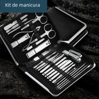 Set De Manicura 11-26 Piezas Tijeras De Uñas Y Afeitadora De Cutículas Herramientas De Cuidado De Uñas Y Pies Acero Inoxidable Kit De Limpieza Y Aseo - details 0