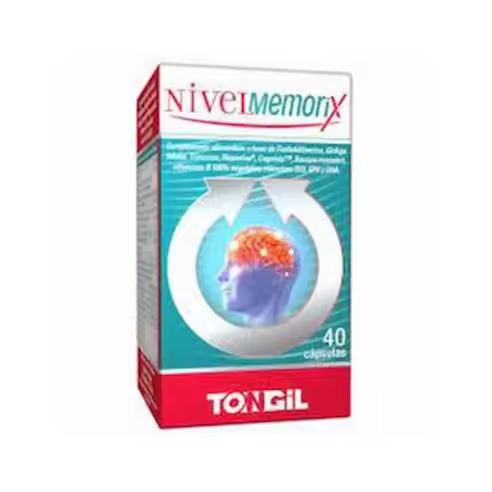 TONGIL NIVELMEMORIX 40 cápsulas Complementos Alimenticios para la Función Cognitiva y Rendimiento. - 1