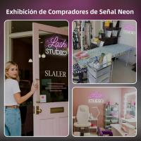 Lámpara LED USB Para Decoración De Estudio De Pestañas Con Efecto Neón Para Salón De Belleza Spa Y Tiendas De Cabello - details 4