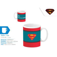 Warner - Taza de cerámica Superman 325 ml con diseño oficial para desayuno, resistente y fácil de limpiar, ideal como regalo para fans de DC Comics - details 1