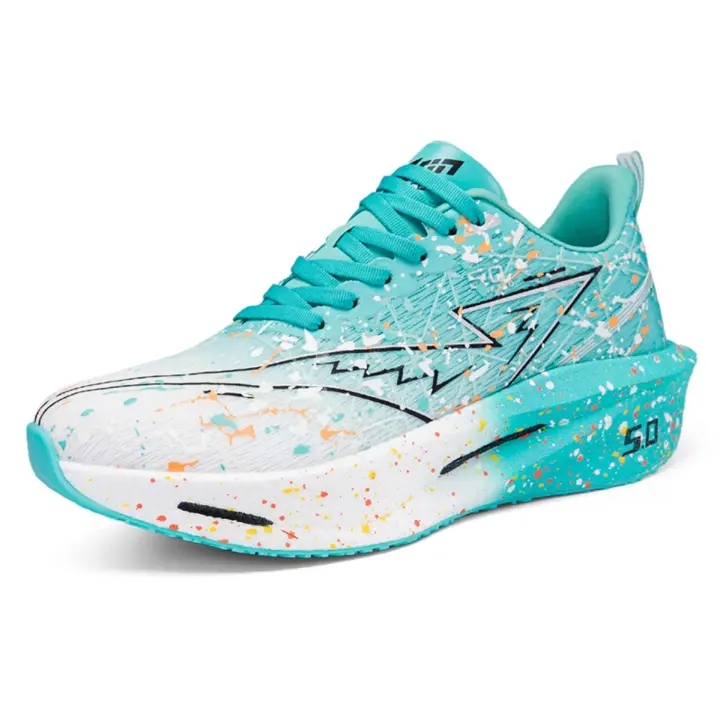 Zapatillas De Correr Para Hombres Y Mujeres Con Placa De Carbono Absorbedora De Choques Ligera Y Confortables Para Maratones Y Deportes - 1