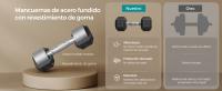 SONGMICS Juego de 2 Mancuernas Hexagonales, para Entrenamiento, Fortalecimiento, Levantamiento de Pesas en Casa, Gimnasio - details 2
