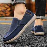 Zapatos De Lona Grandes Para Hombres Zapatillas Casuales Transpirables Con Cordones De Goma Bajo Tacón Para Adultos - details 7