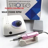 Nueva Llegada 2024 Máquina De Manicura Eléctrica STRONG 210 pro 105 105L Con Brocas De Uñas 65W 45000/500000rpm Para Manicura Y Pedicura - details 6