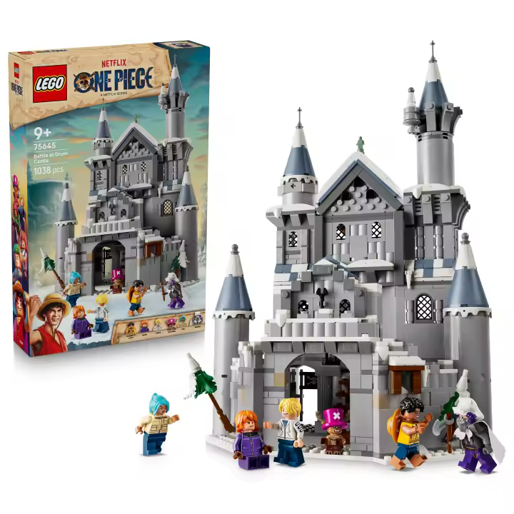 LEGO® 75645 ONE PIECE Batalla en el Castillo de Drum – Set de Construcción Basado en ONE PIECE - 1